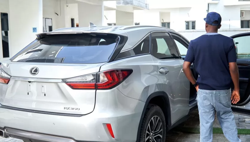 Comedian Classy Jester acquires a Lexus RX 350 worth 30 million Naira