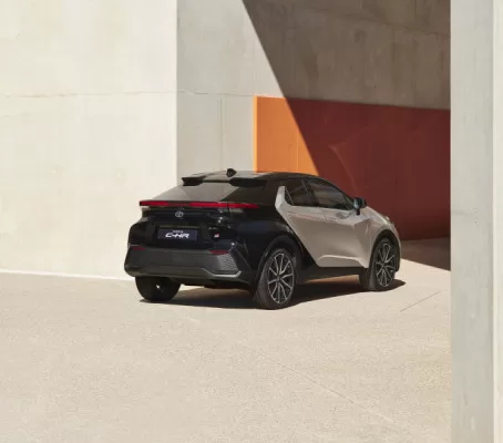 The engine of the 2024 Toyota C-HR