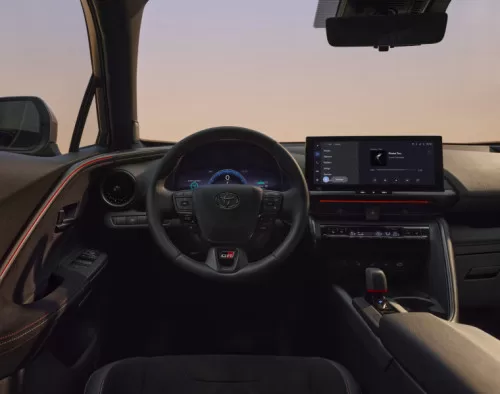 The interior design of the 2024 Toyota C-HR in Nigeria