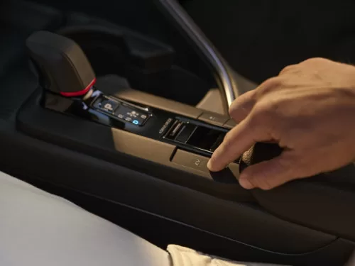 The interior design of the 2024 Toyota C-HR