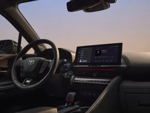 The interior design of the 2024 Toyota C-HR in Nigeria