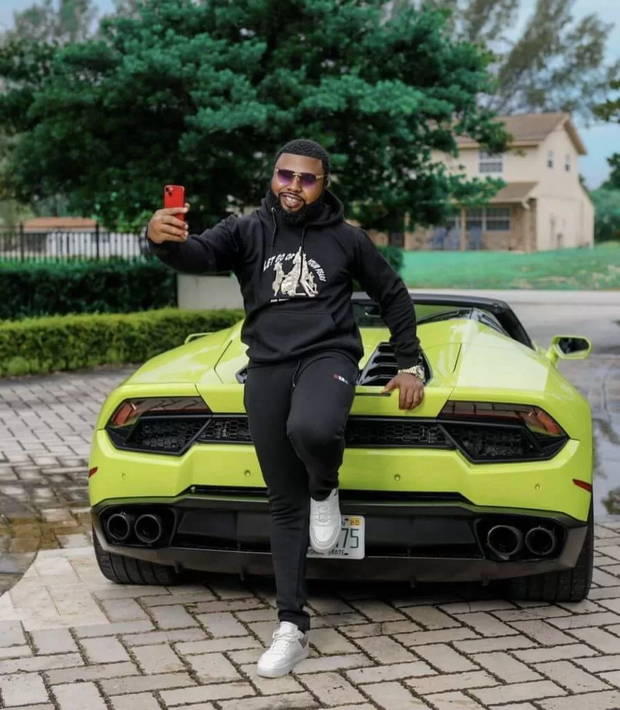 Gaius Chibueze Lamborghini Aventador