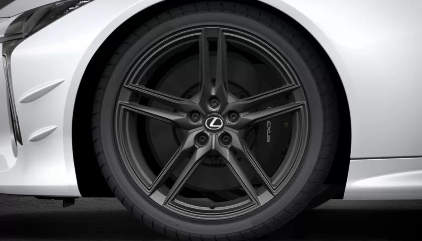 Wheels of the 2024 Lexus LC 500 Inspiration Series 