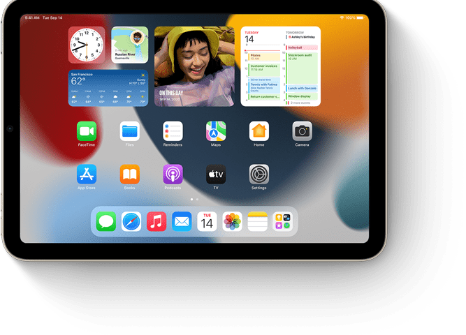6th generation Apple iPad Mini 2021 display