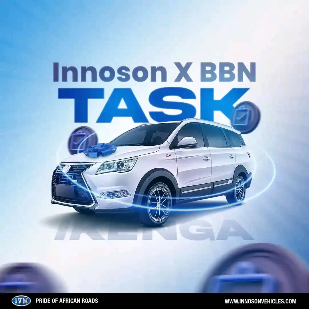 Cee-C wins Innoson Ikenga MPV during a task at the BBNaija House