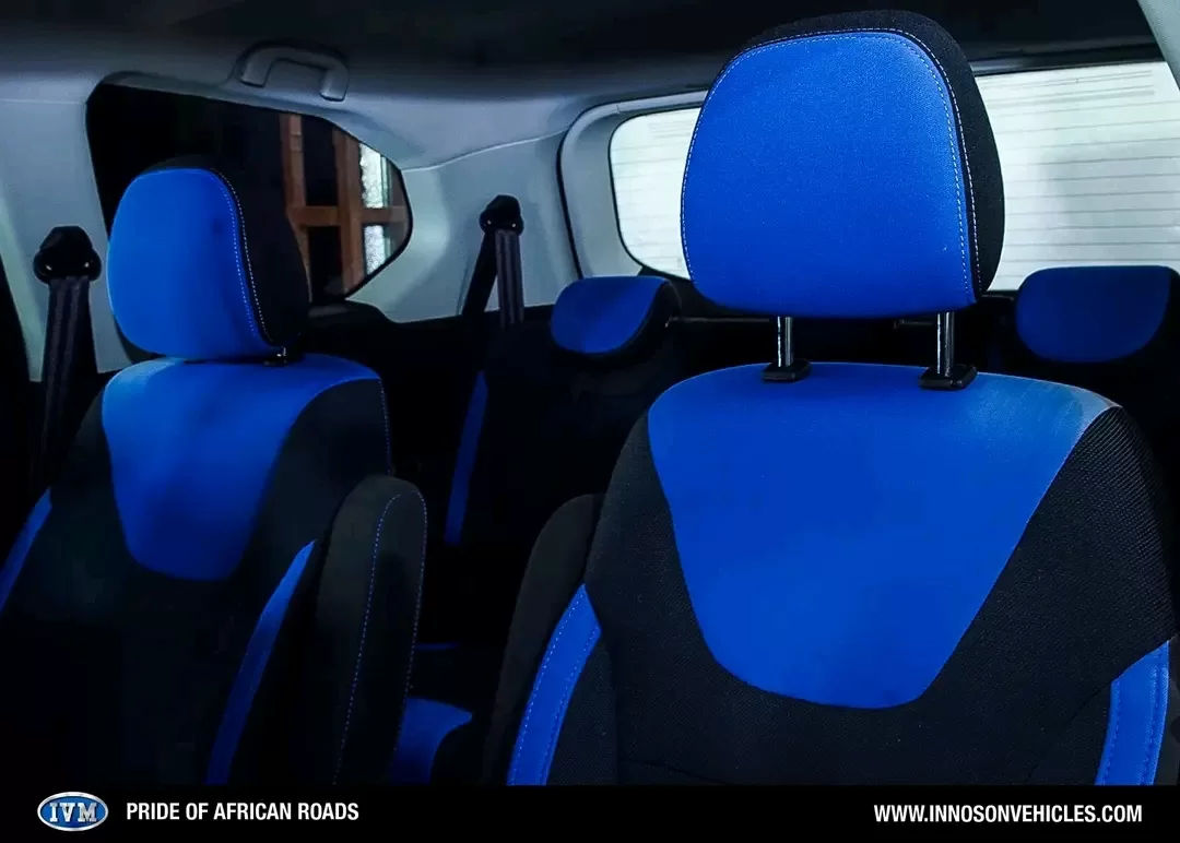 The interior of Cee-C’s Innoson Ikenga MPV