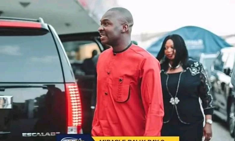 Apostle Joshua Selman spotted in a Cadillac Escalade SUV