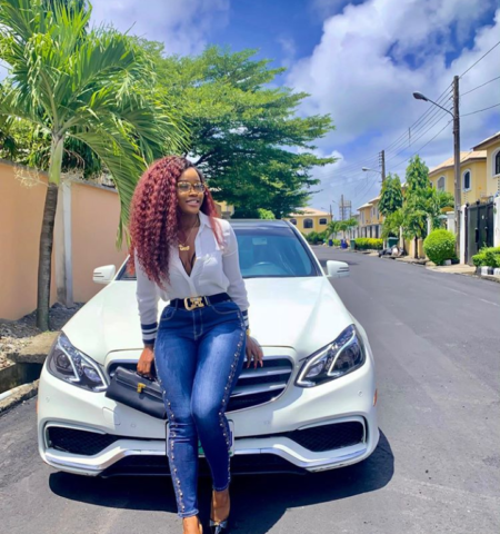 Cee-C BBNaija’s Mercedes-Benz E-Class