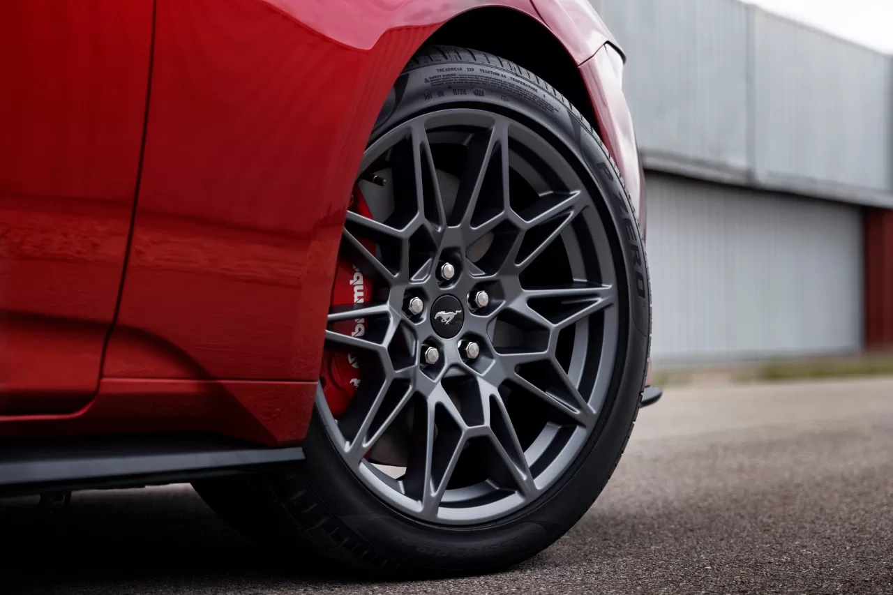 The 2024 Ford Mustang wheels