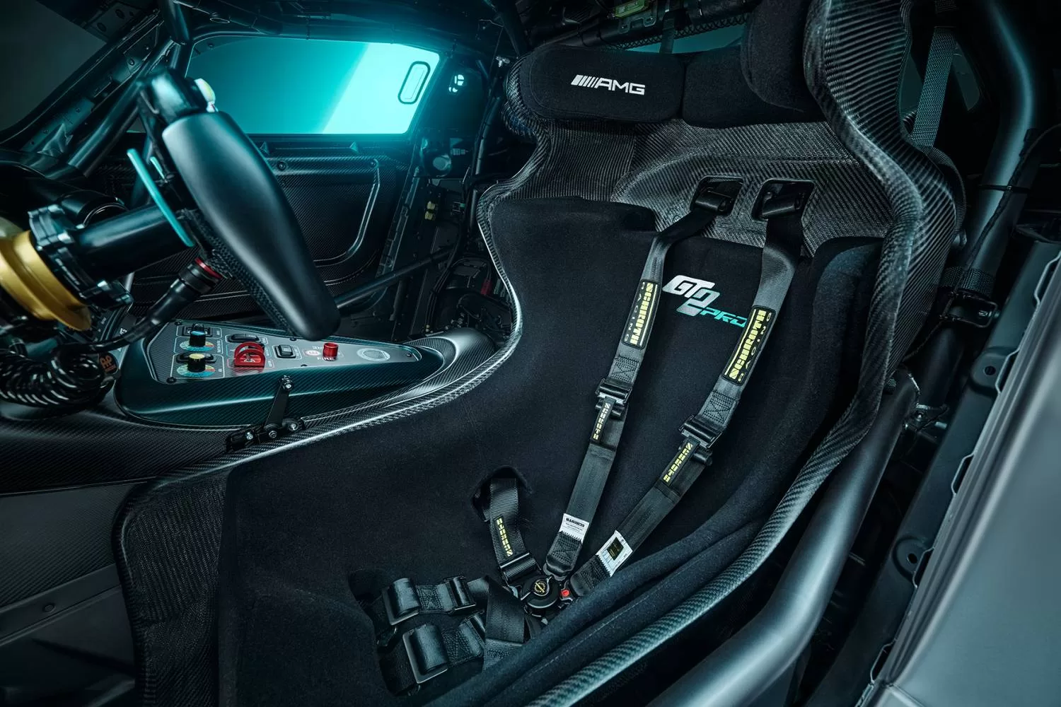 The interior design of the 2024 Mercedes-AMG GT2 PRO in Nigeria