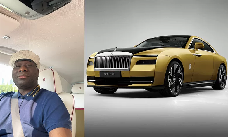 specifications and price of Mompha’s 2024 Rolls Royce Spectre Electric Coupe in Nigeria