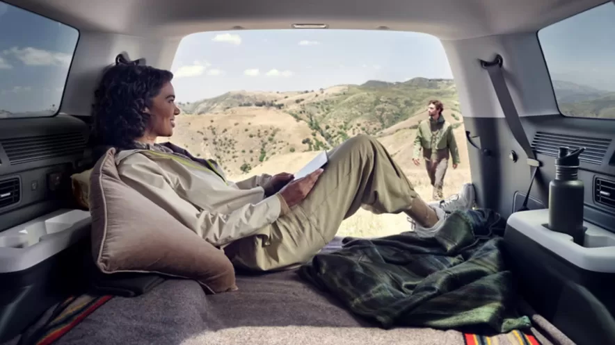 The interior design of the 2024 Hyundai Santa Fe