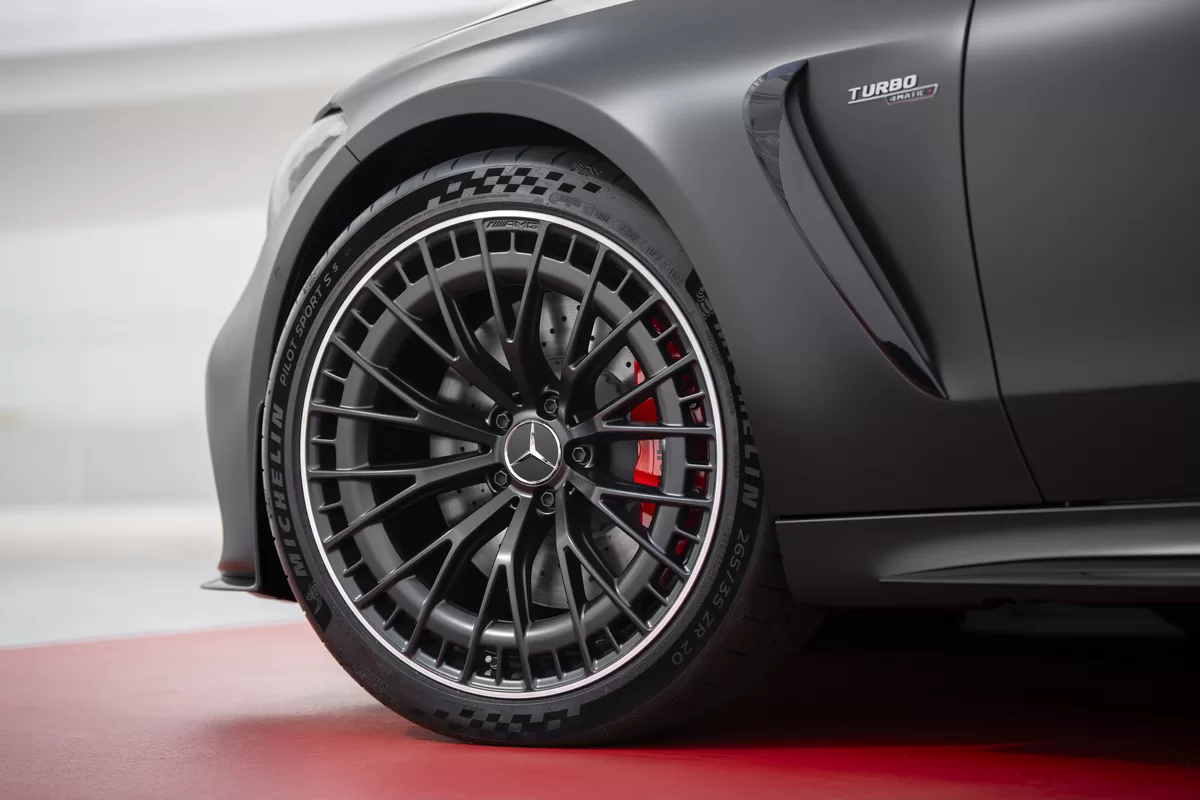 AMG alloy wheels on the CLE Coupe