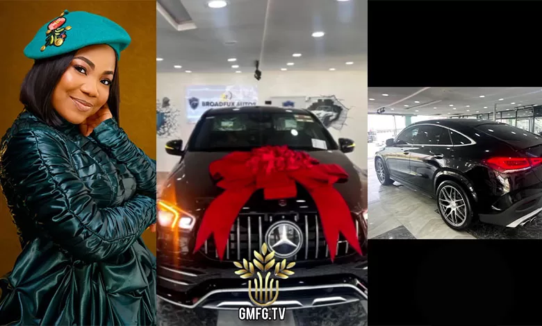 Mercy Chinwo gets a Mercedes-Benz GLE Coupe worth over 120m from hubby as a push gift