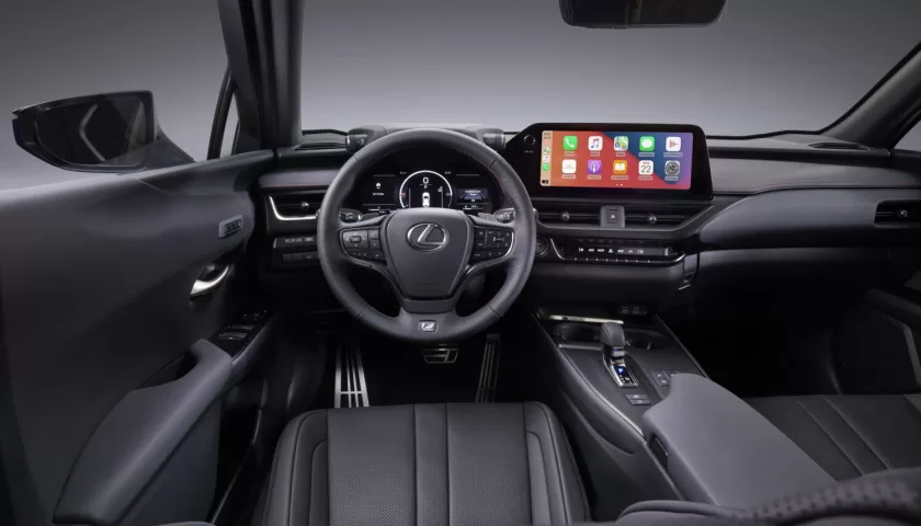 The displays on the 2025 Lexus UX300h