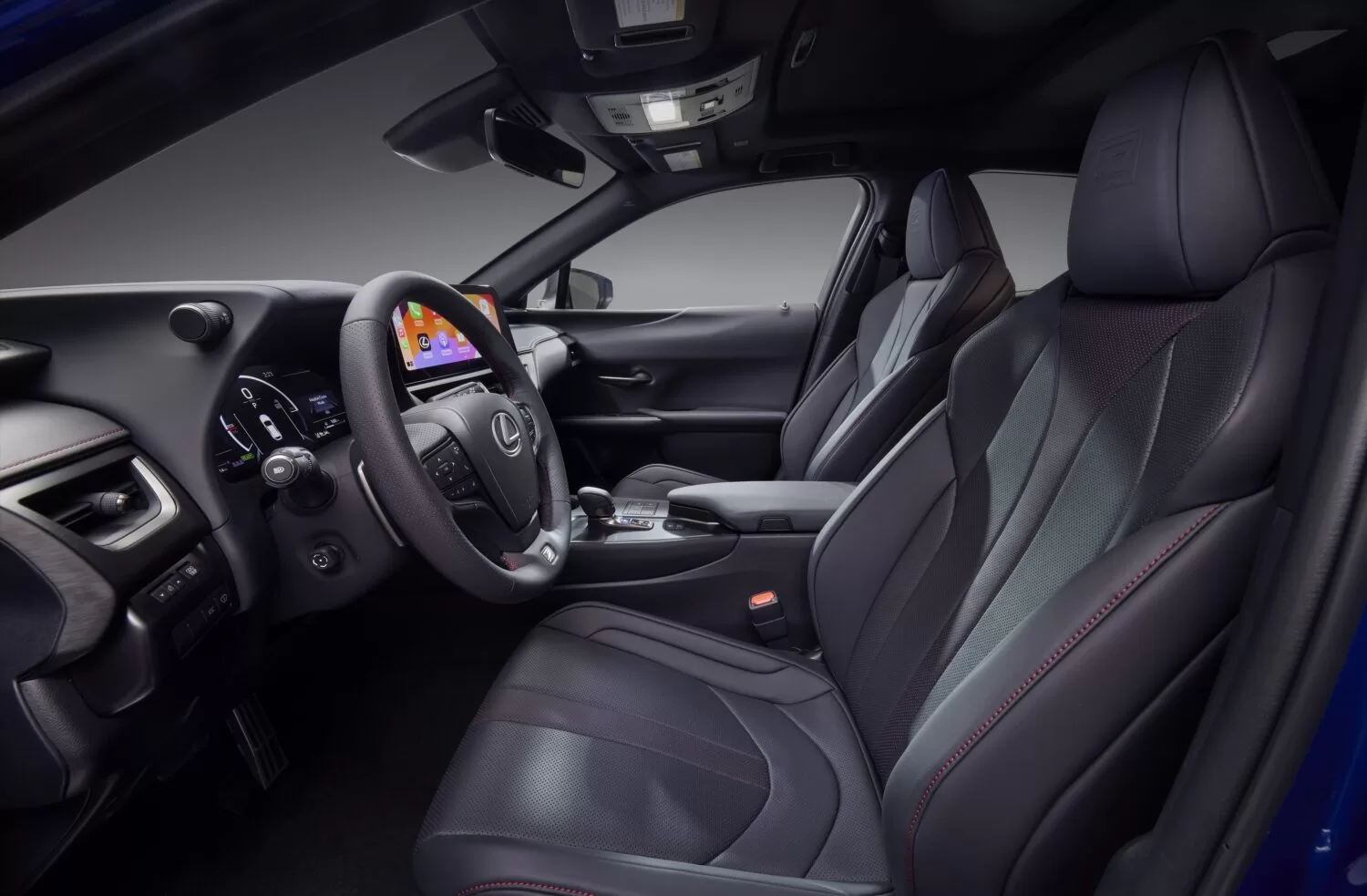 The interior design of the 2025 Lexus UX300h