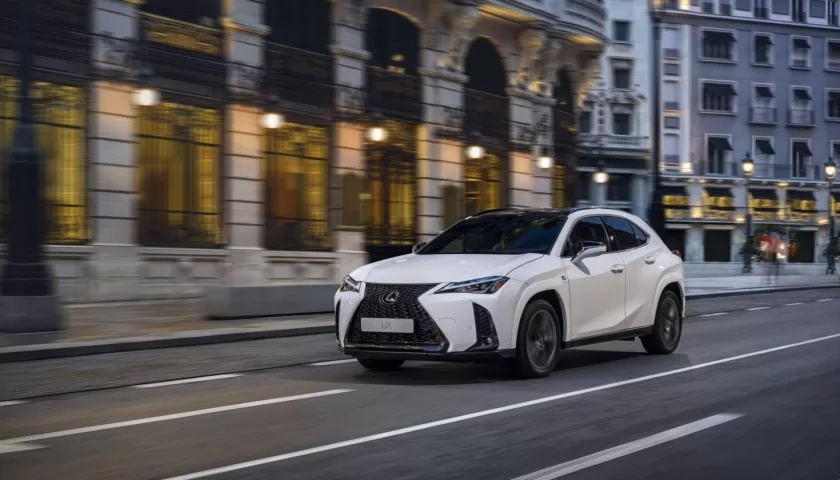 The structure of the new 2025 Lexus UX300h