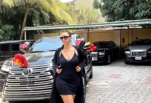 Regina Daniels received a brand new armored Lexus LX 600 worth 500M as Val's gift from hubby, Ned Nwoko