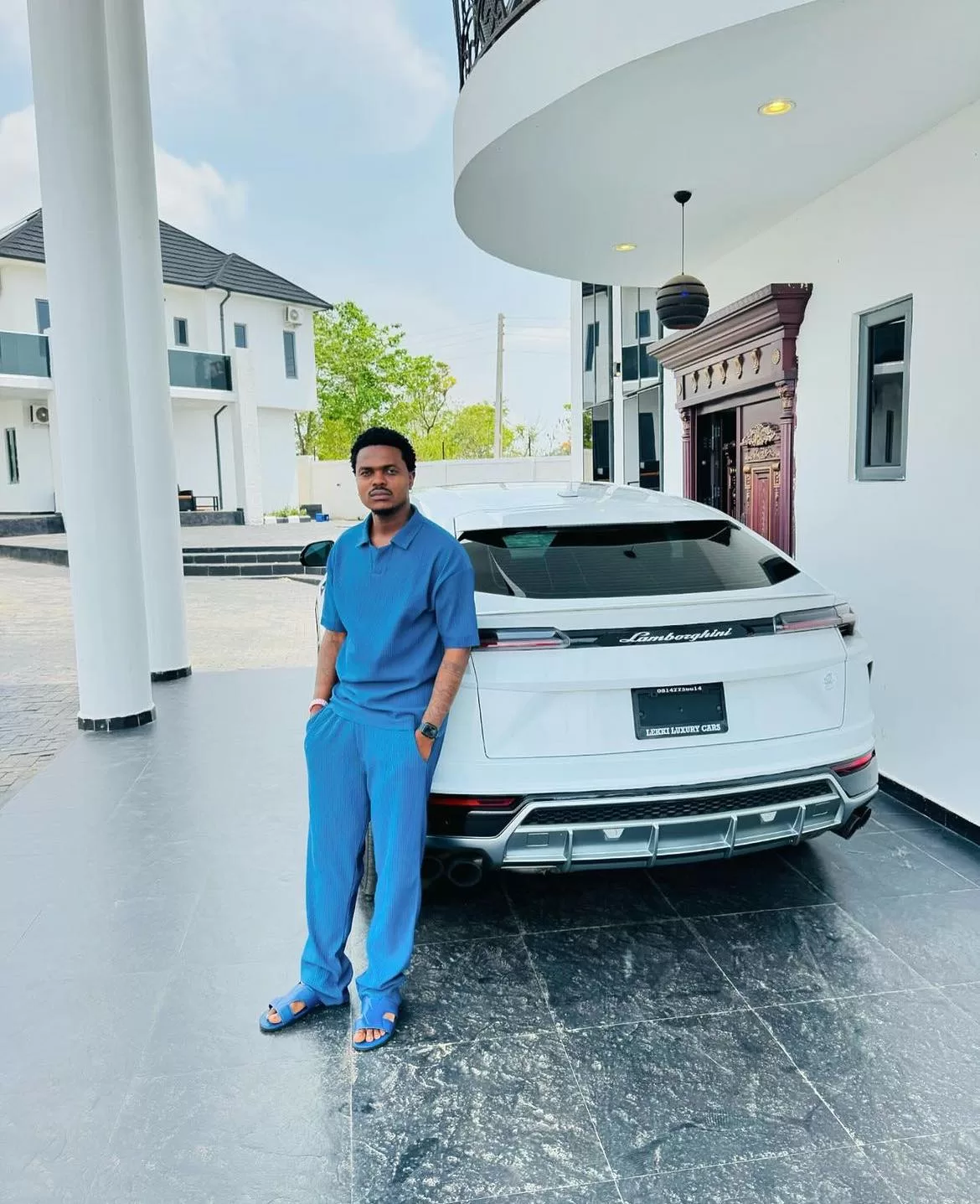 B Lord splashes over 430M Naira on a 2020 Lamborghini Urus