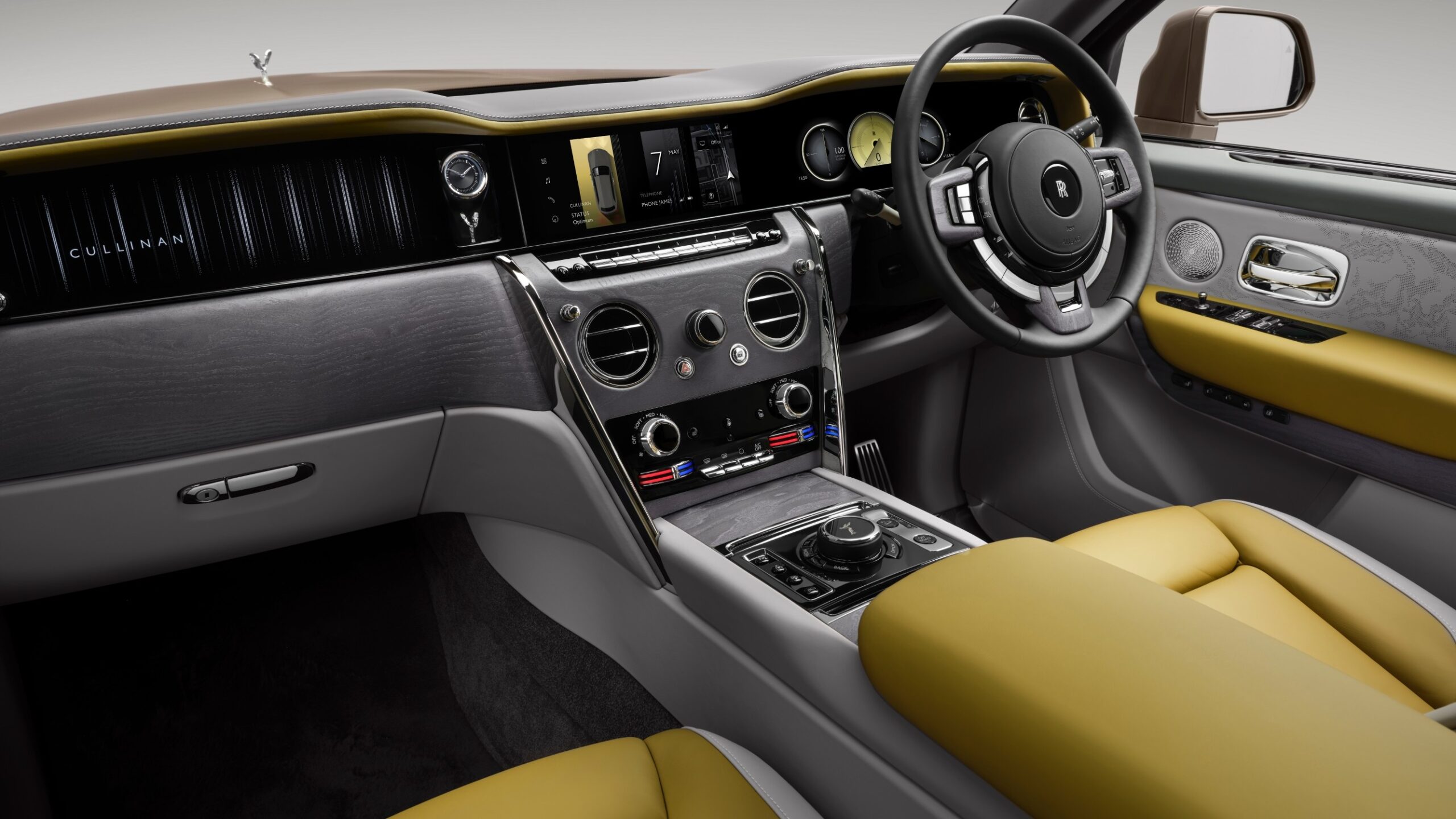 The interior design of the new Cullinan Series II