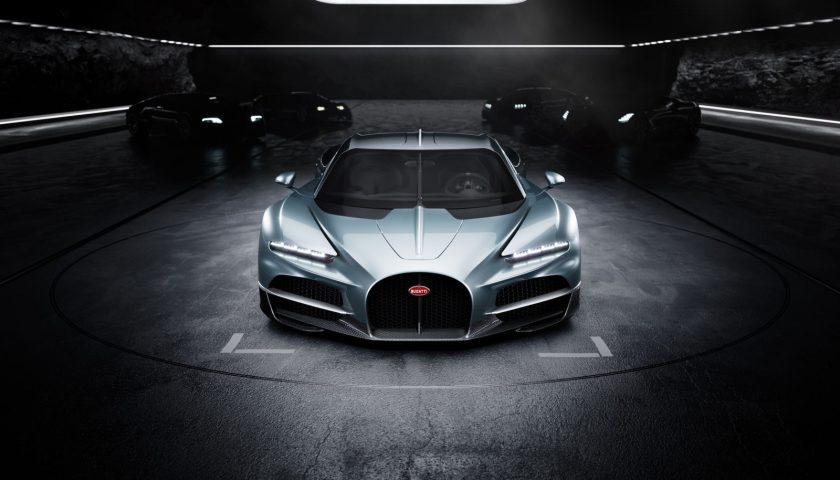 Exterior design of the all-new 2026 Bugatti Tourbillon hybrid