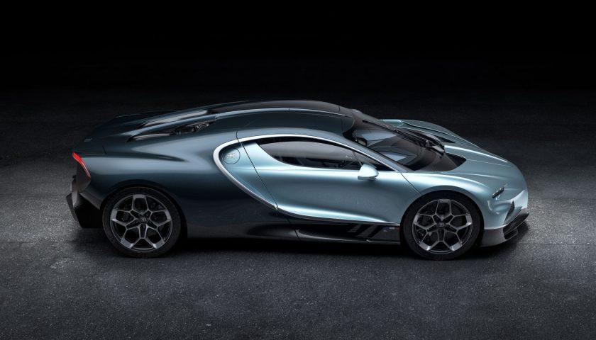 Exterior design of the all-new 2026 Bugatti Tourbillon hybrid