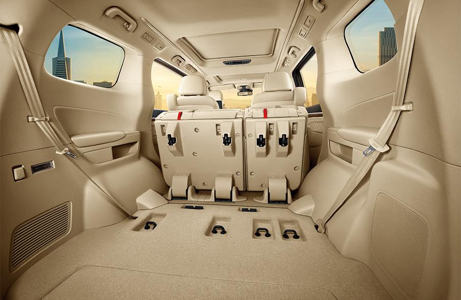 Interior design of Chioma's GAC GN8 