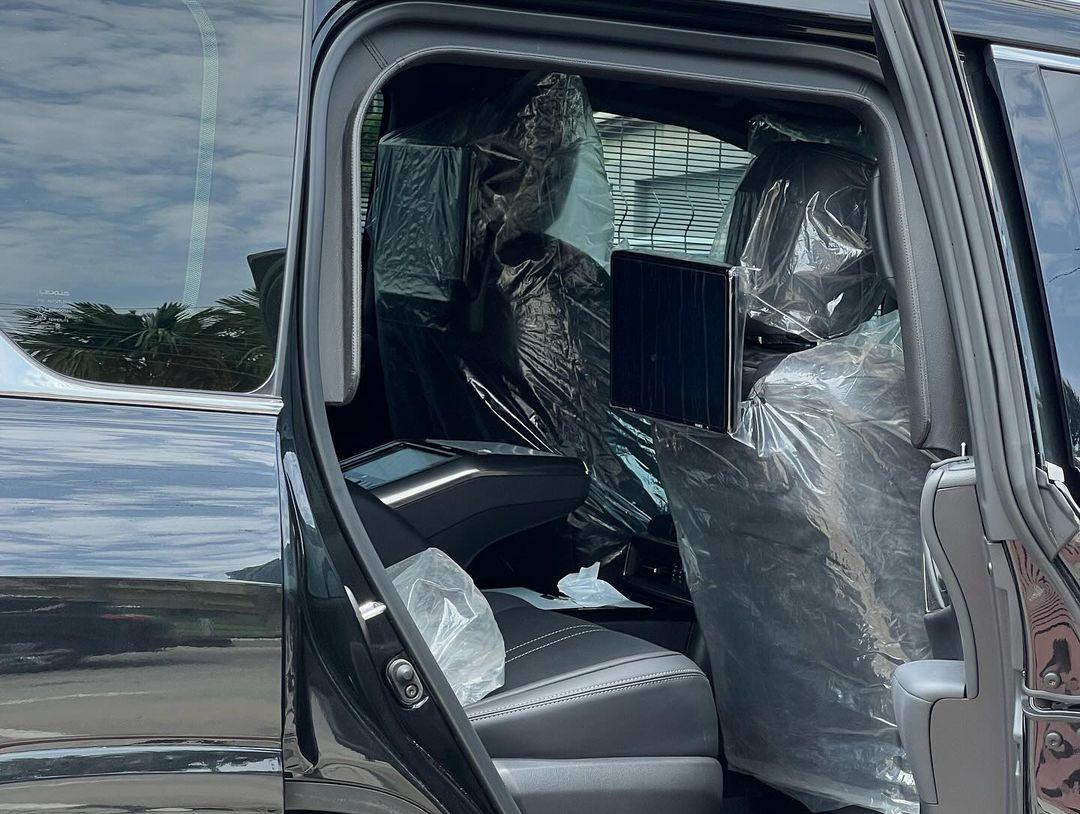 Armored features on the 2024 Lexus LX600 bulletproof