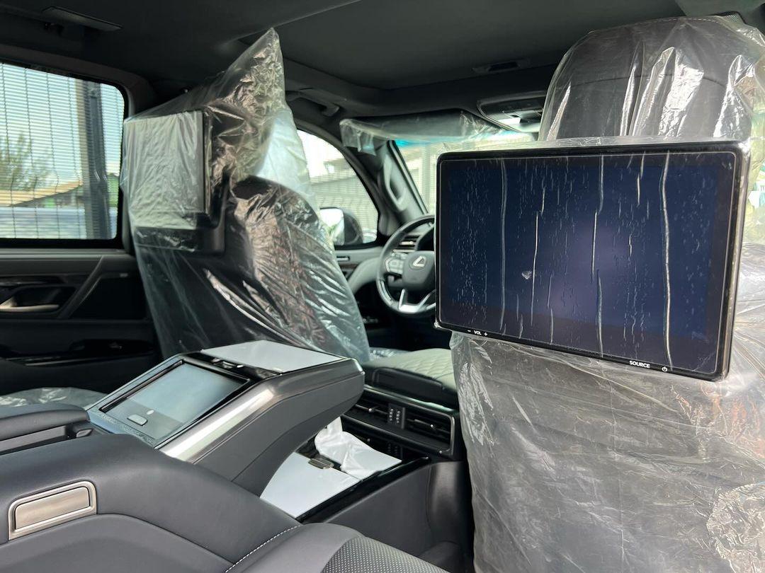 Armored features on the 2024 Lexus LX600 bulletproof