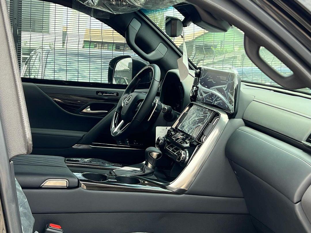 Large 19.3-inches of screen access on the 2024 LX 600