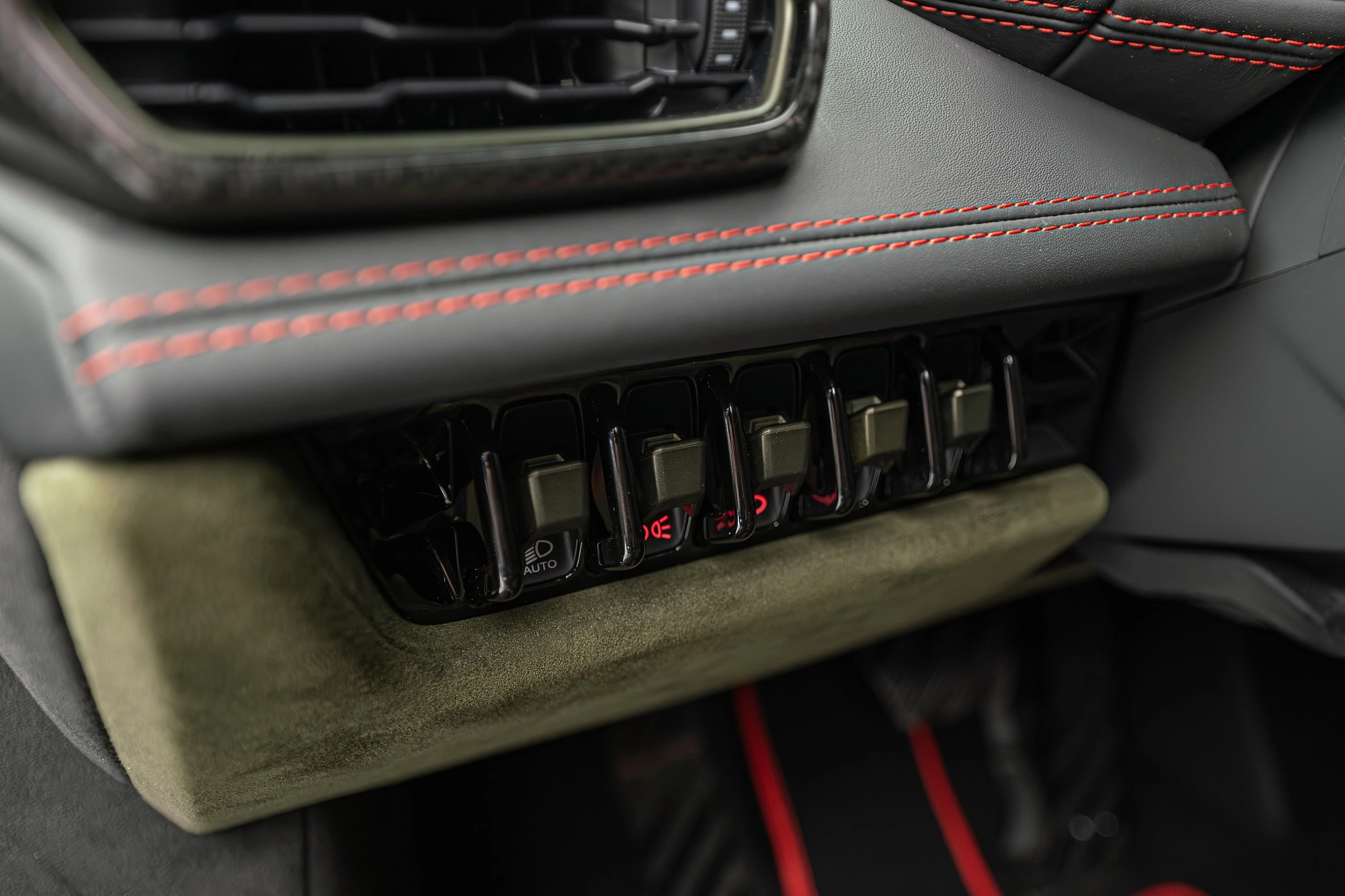 Interior design of MANSORY's Lamborghini Huracan Sterrato