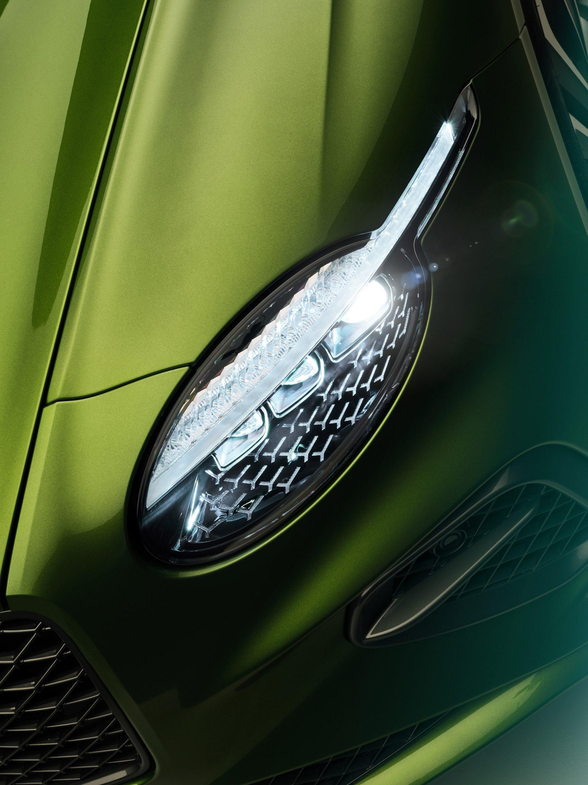 The new eyebrow headlamps on the new 2025 Bentley Continental