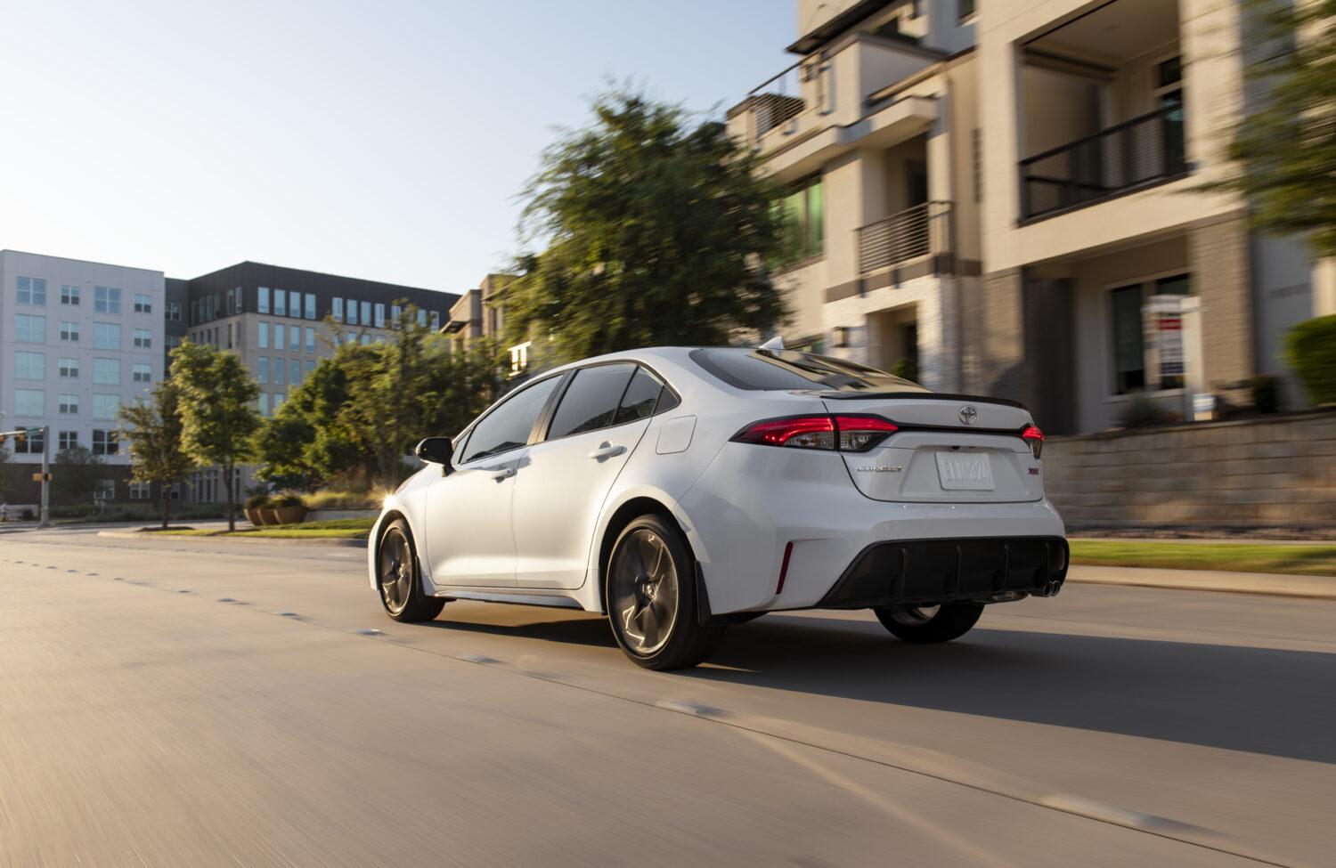 Safety systems on the 2025 Toyota Corolla