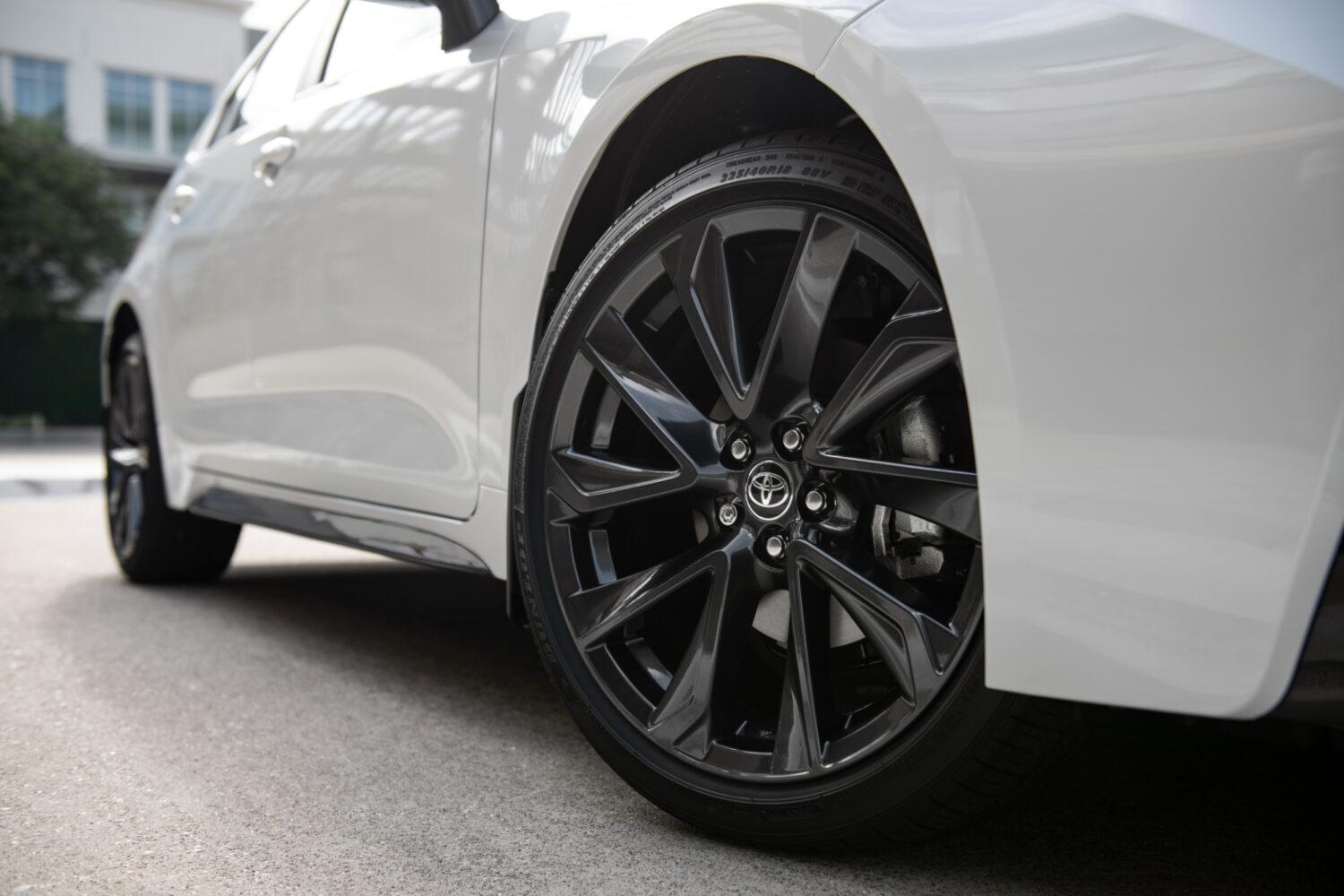 Wheels on the 2025 Toyota Corolla