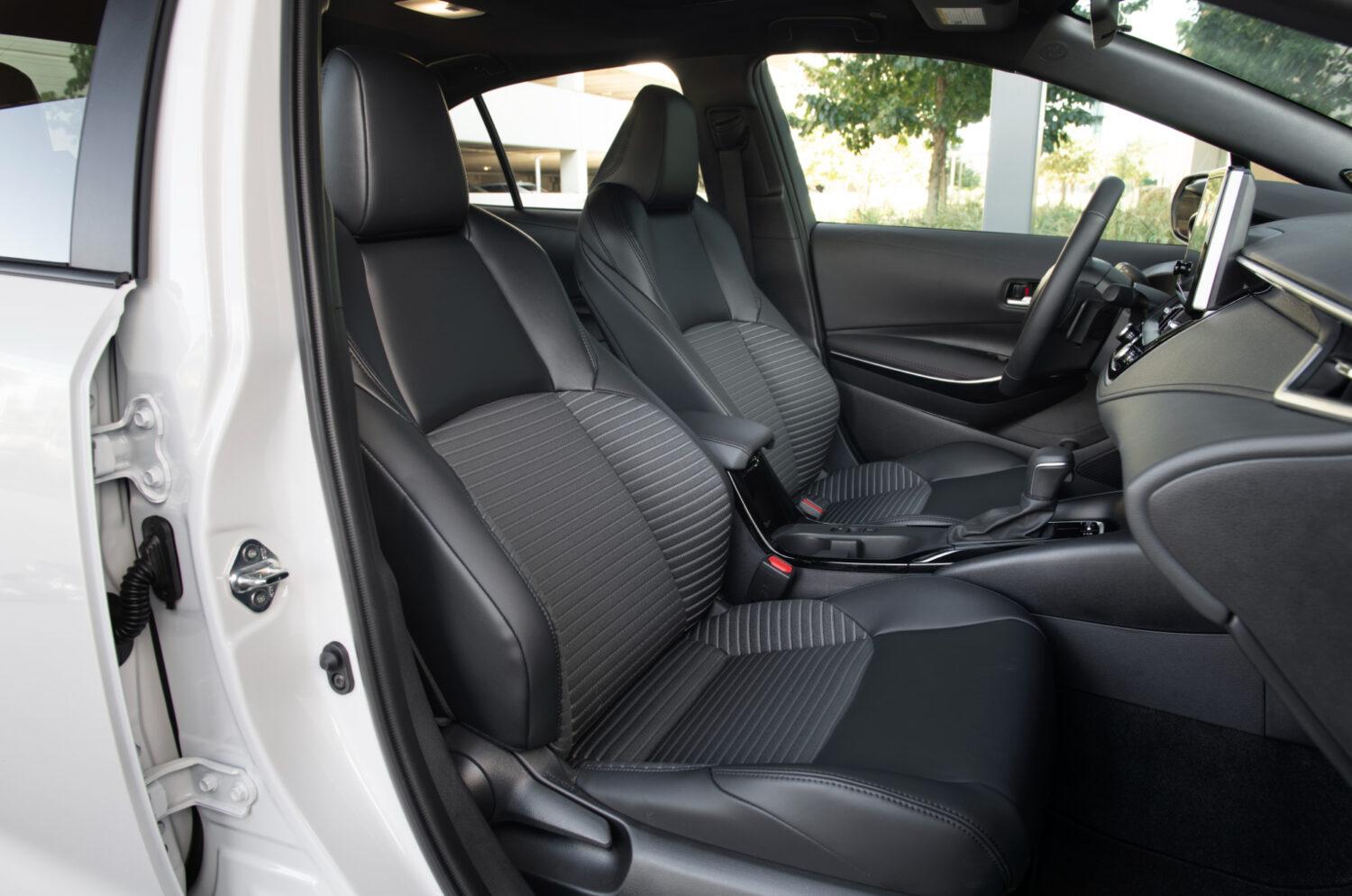 The interior of the 2025 Toyota Corolla