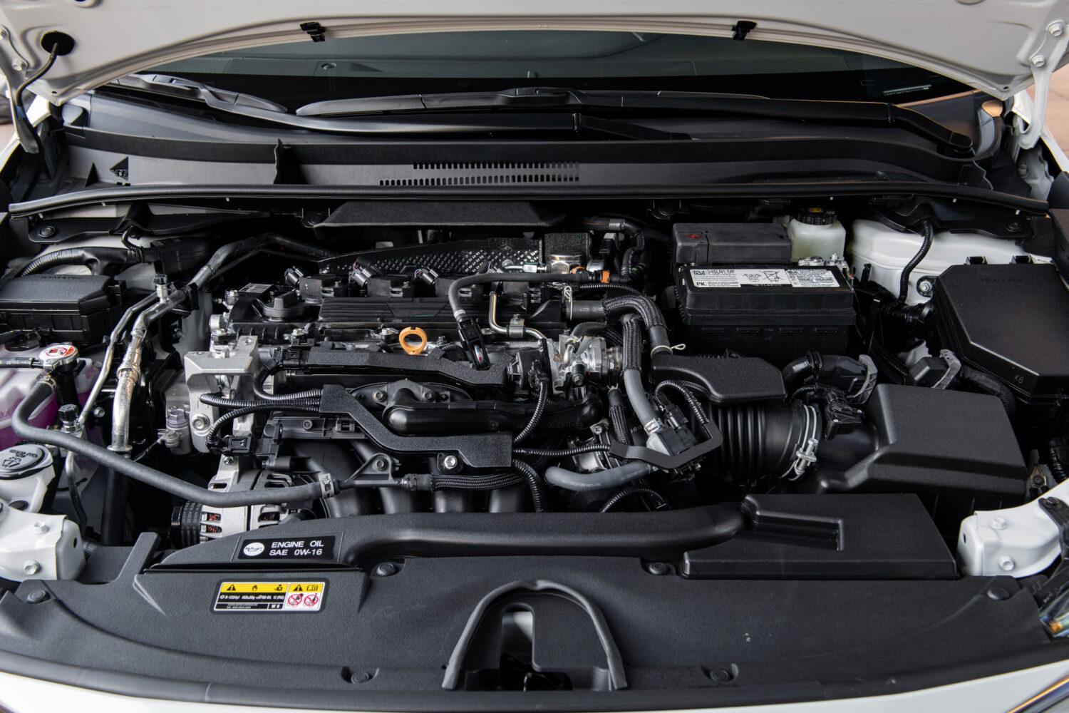 The engine on the 2025 Toyota Corolla