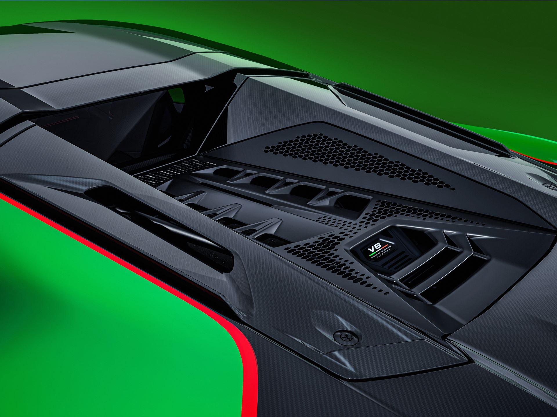 The all-new Lamborghini Temerario V8 engine