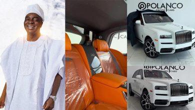 Bishop David Oyedepo received a 1.5 Billion Naira Rolls Royce Cullinan Black Badge SUV on his birthday