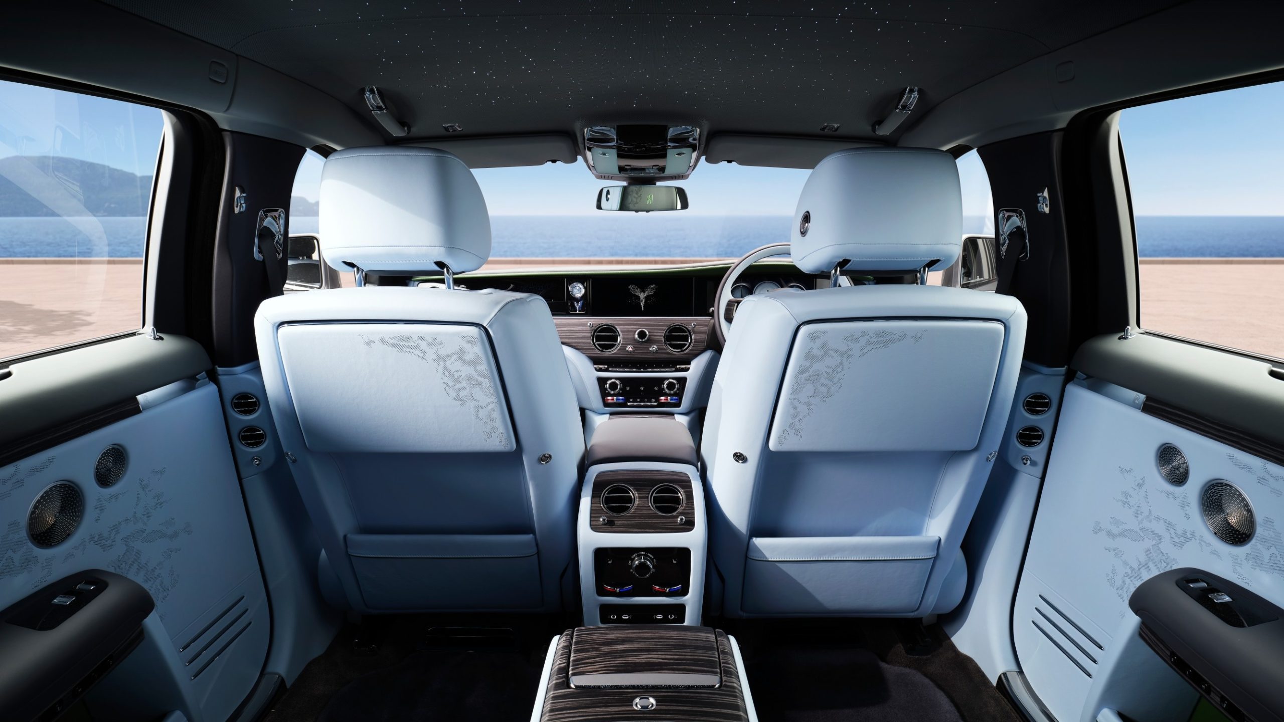 Interior design on the 2025 Rolls Royce Ghost Series II