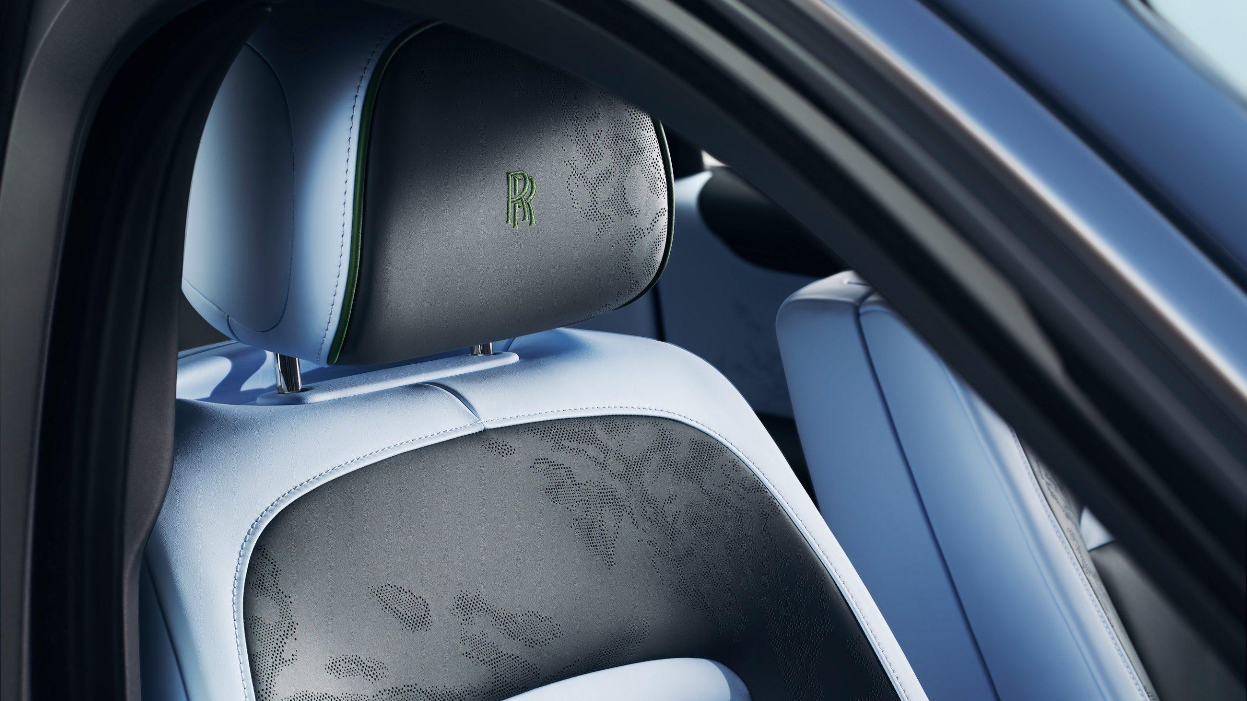 Interior design on the 2025 Rolls Royce Ghost Series II