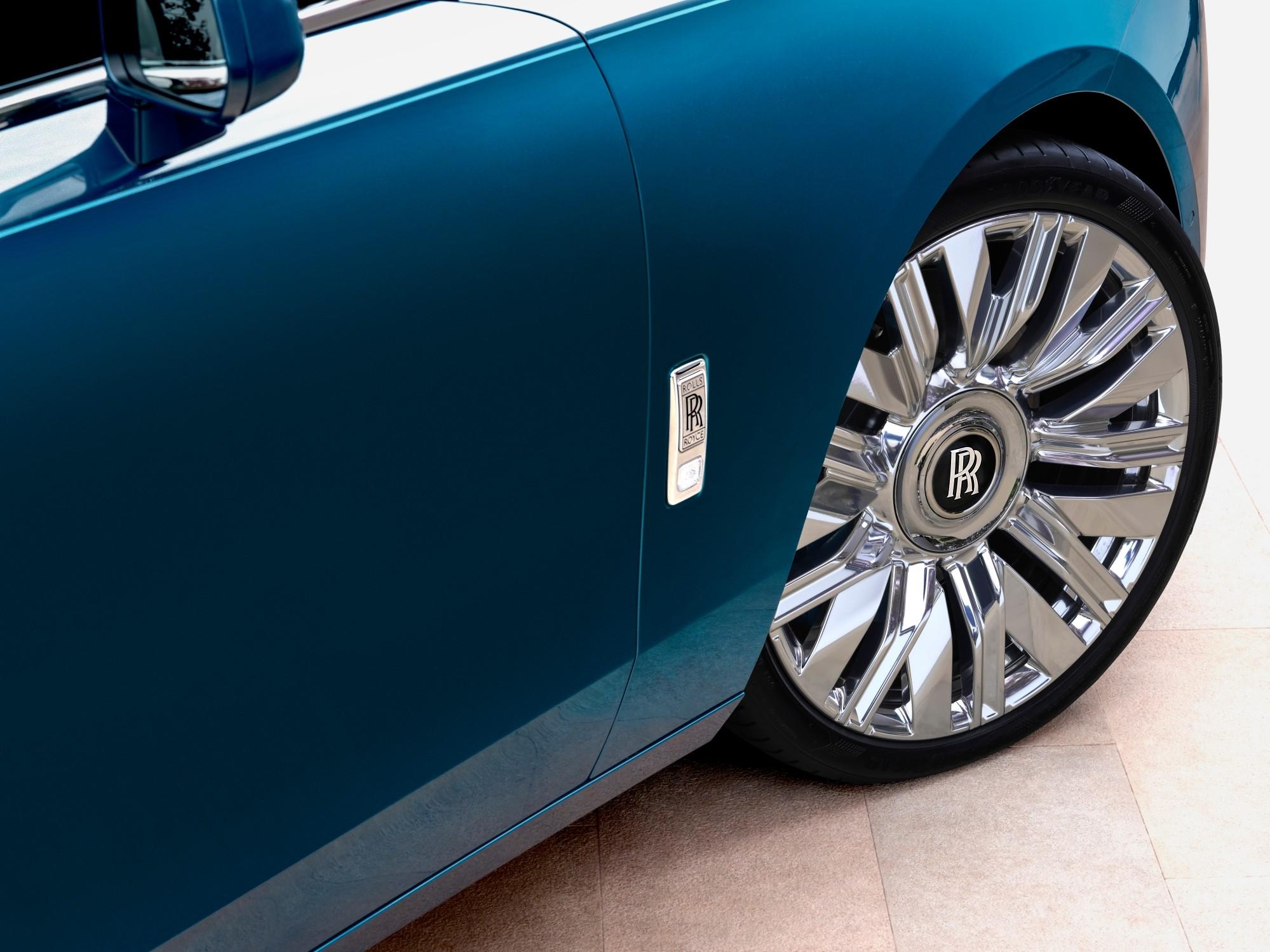 New wheel design on the 2025 Rolls Royce Ghost Series II