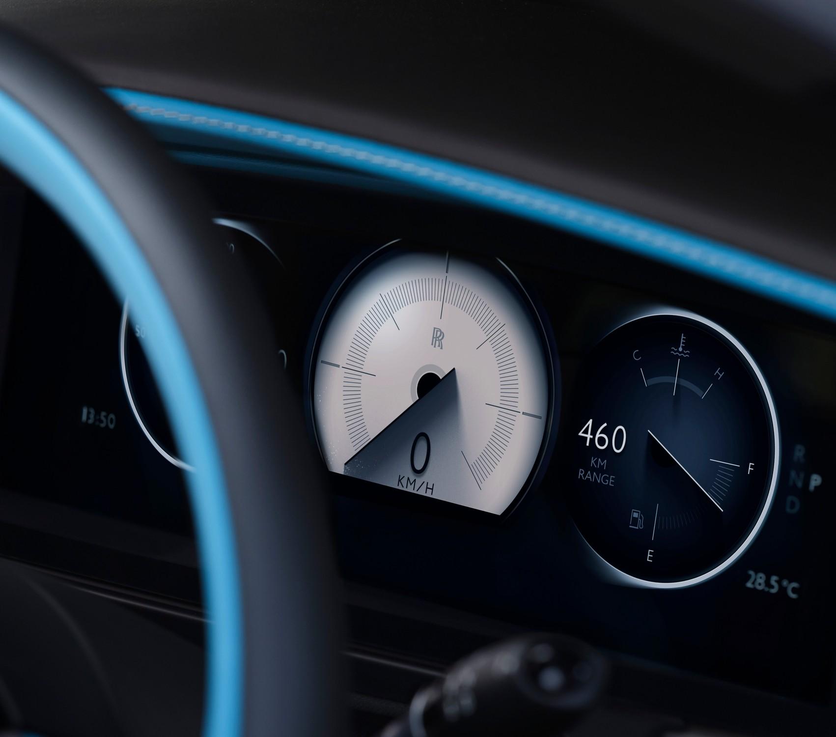 Entertainment system on the 2025 Ghost Series II