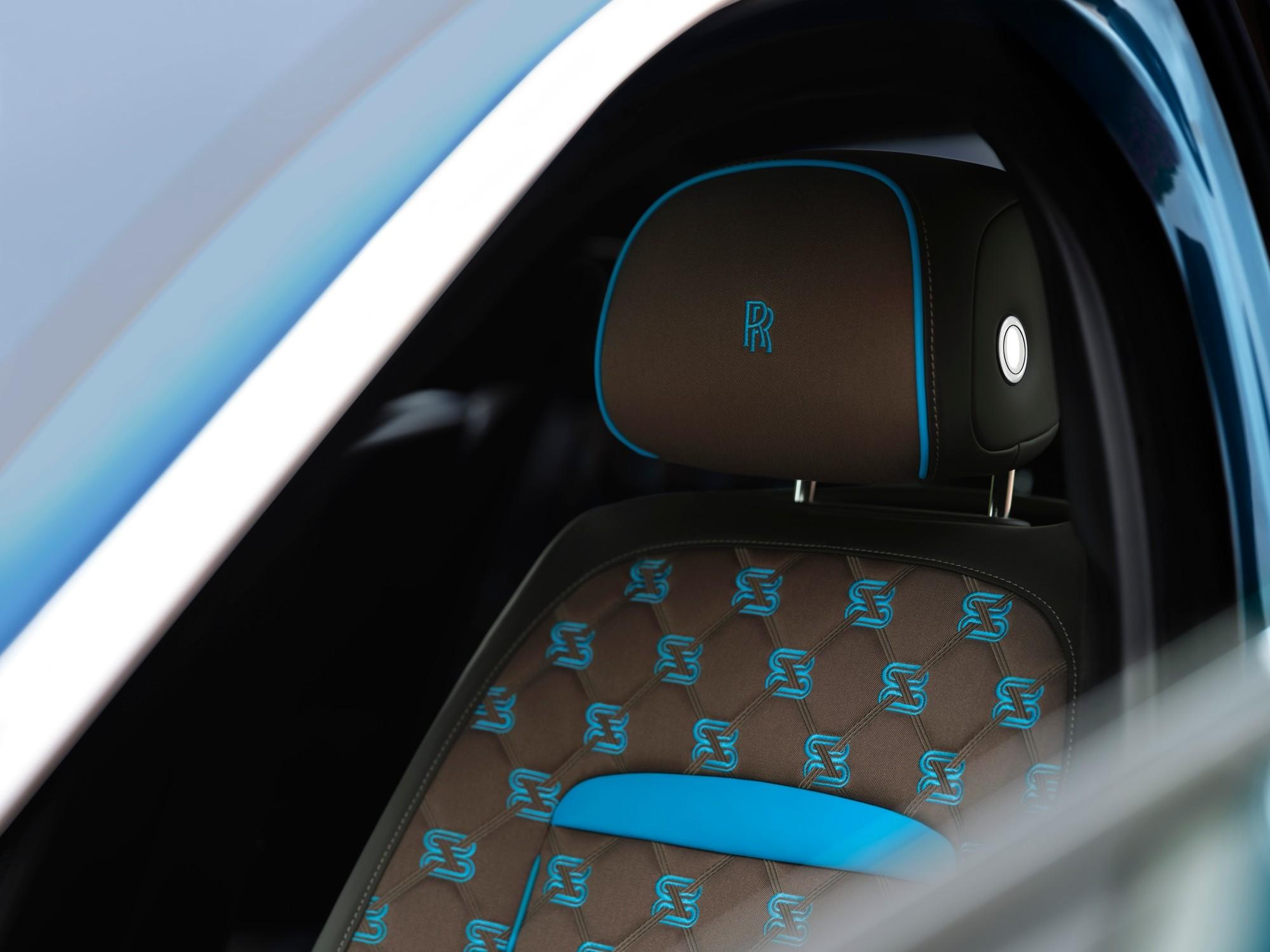 Interior design on the 2025 Rolls Royce Ghost Series II