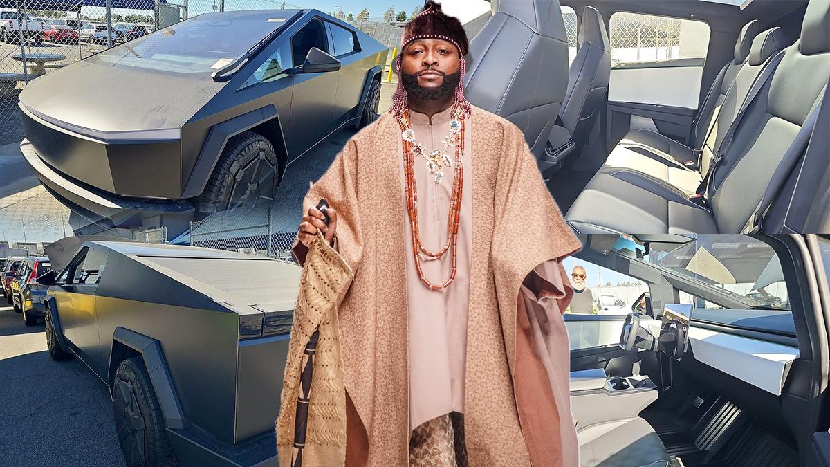 Davido spalshes over 400M Naira on a 2024 Tesla Cybertruck ⋆ Sellatease ...