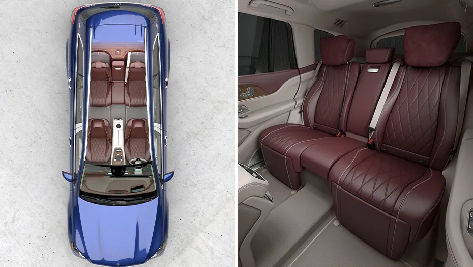 Interior design of the 2025 Mercedes-Maybach GLS 600
