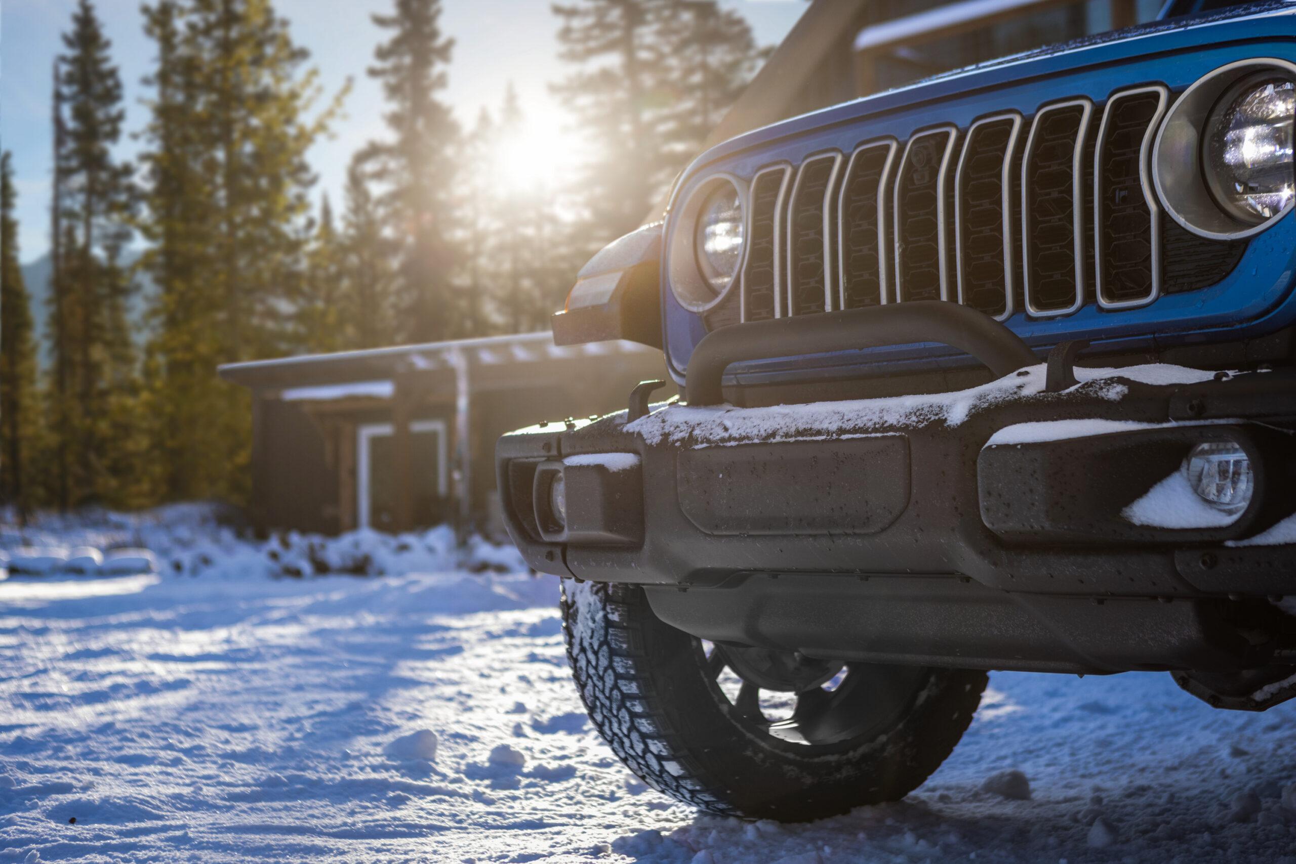 The exterior design of the limited edition 2025 Jeep Wrangler 4xe Backcountry