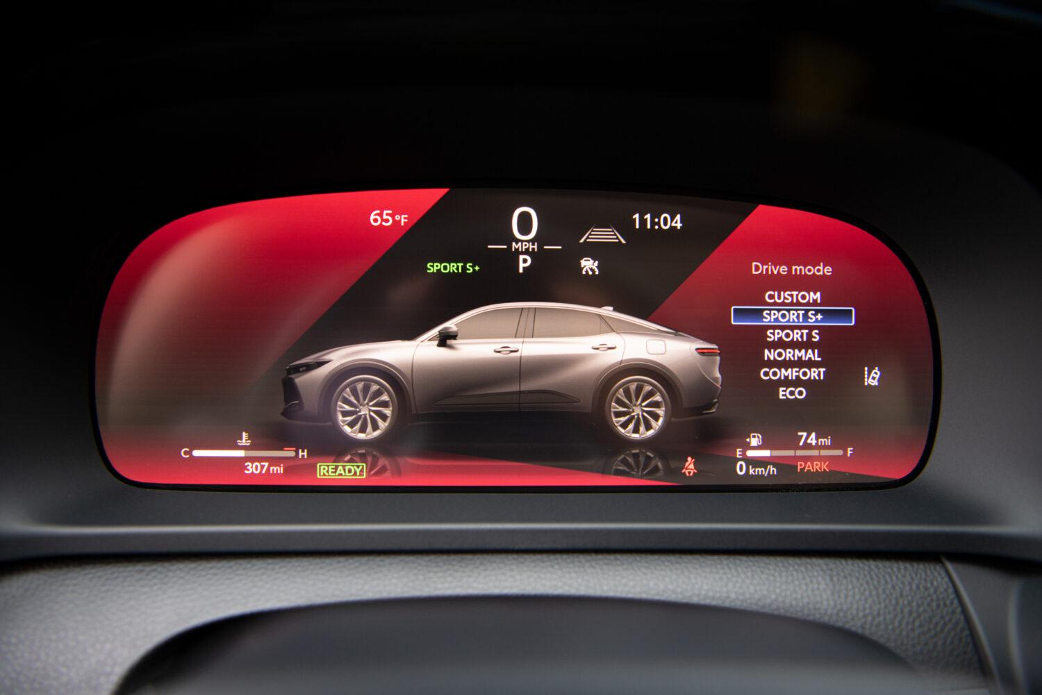 The technologies on the 2025 Toyota Crown