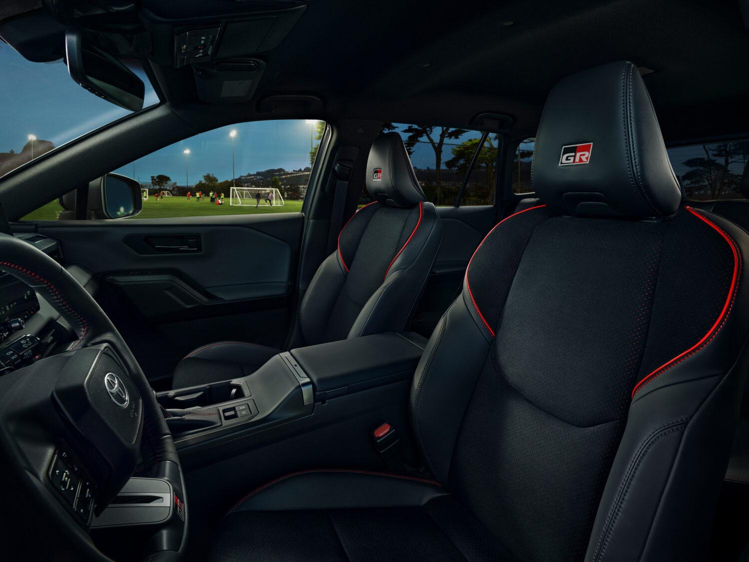 Seats on the 2026 Toyota RAV4