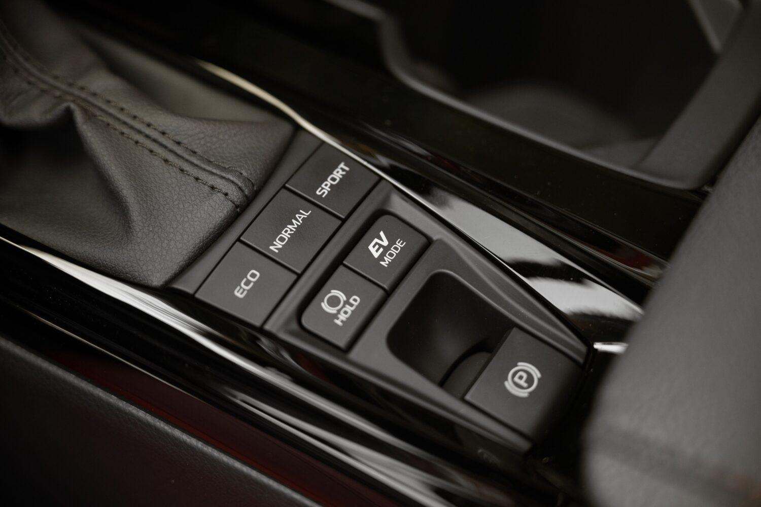 Available drivemodes on the 2026 Toyota Camry