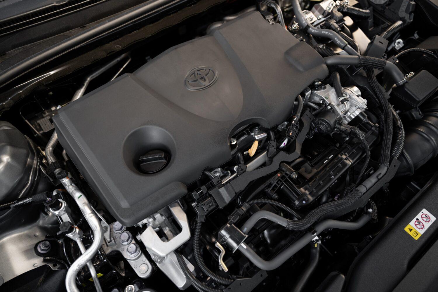 The powerful 2.5-liter 4-cylinder engine on the 2026 Toyota Camry